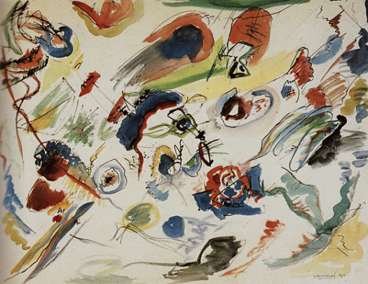 Kandisky Abstraction 1913 (antidatée 1910)