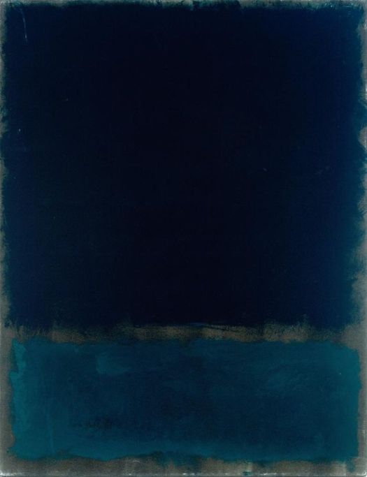 Rothko Navy and Black 1969